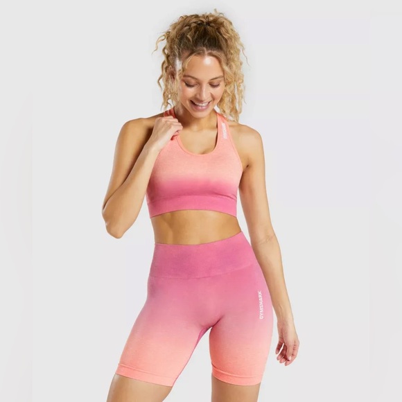 Gymshark Seamless Ombre Biker Shorts Small - Picture 5 of 7